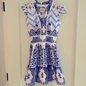 Alicia Bell girls floral summer dress size 10 NWT.